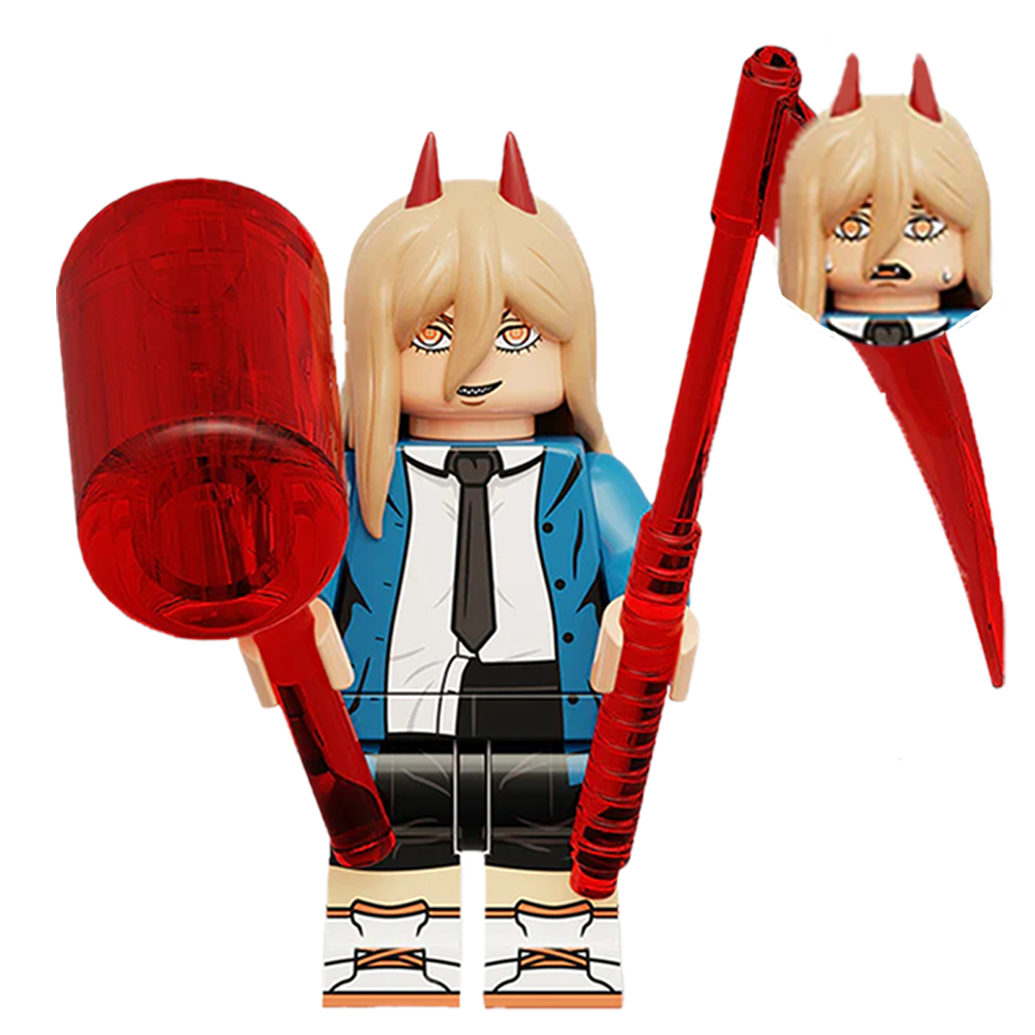 "POWER" Chainsaw Man Brick Figure