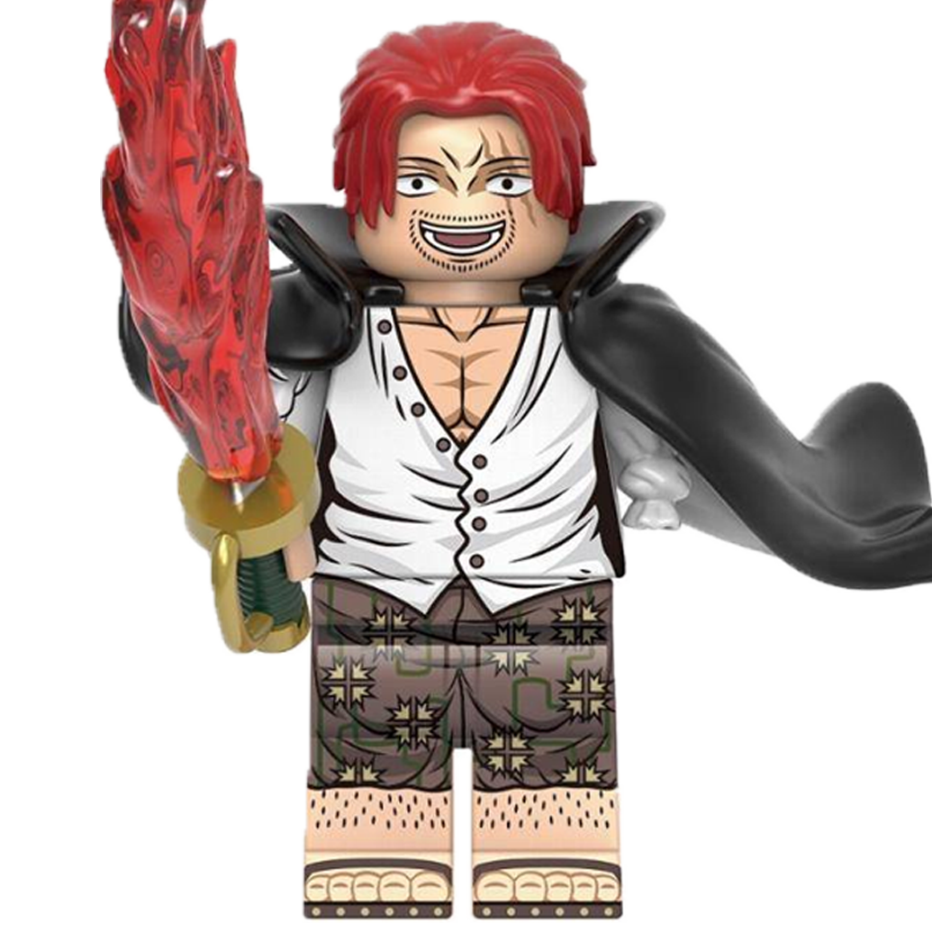 "SHANKZ" One Piece Brick Figure
