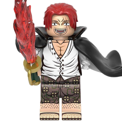 "SHANKZ" One Piece Brick Figure