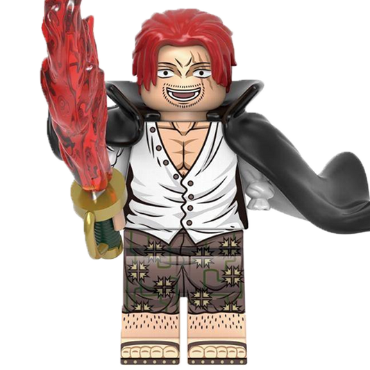 "SHANKZ" One Piece Brick Figure