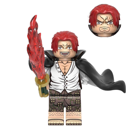 "SHANKZ" One Piece Brick Figure