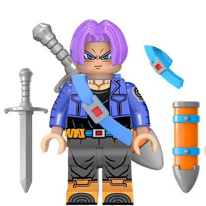"TRUNKS" Dragon Ball Z Brick Figure