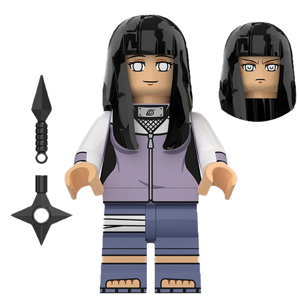 "HINATA HYUGA" Naruto Brick Figure