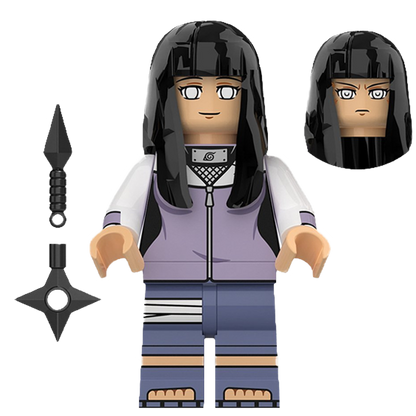 "HINATA HYUGA" Naruto Brick Figure