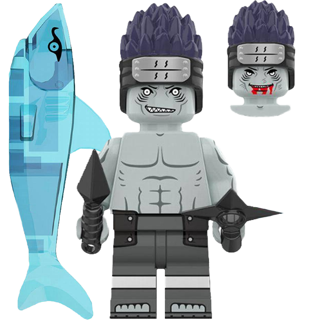 "KISAME HOSHIGAKI" Naruto Brick Figure