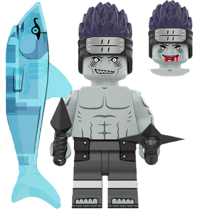 "KISAME HOSHIGAKI" Naruto Brick Figure