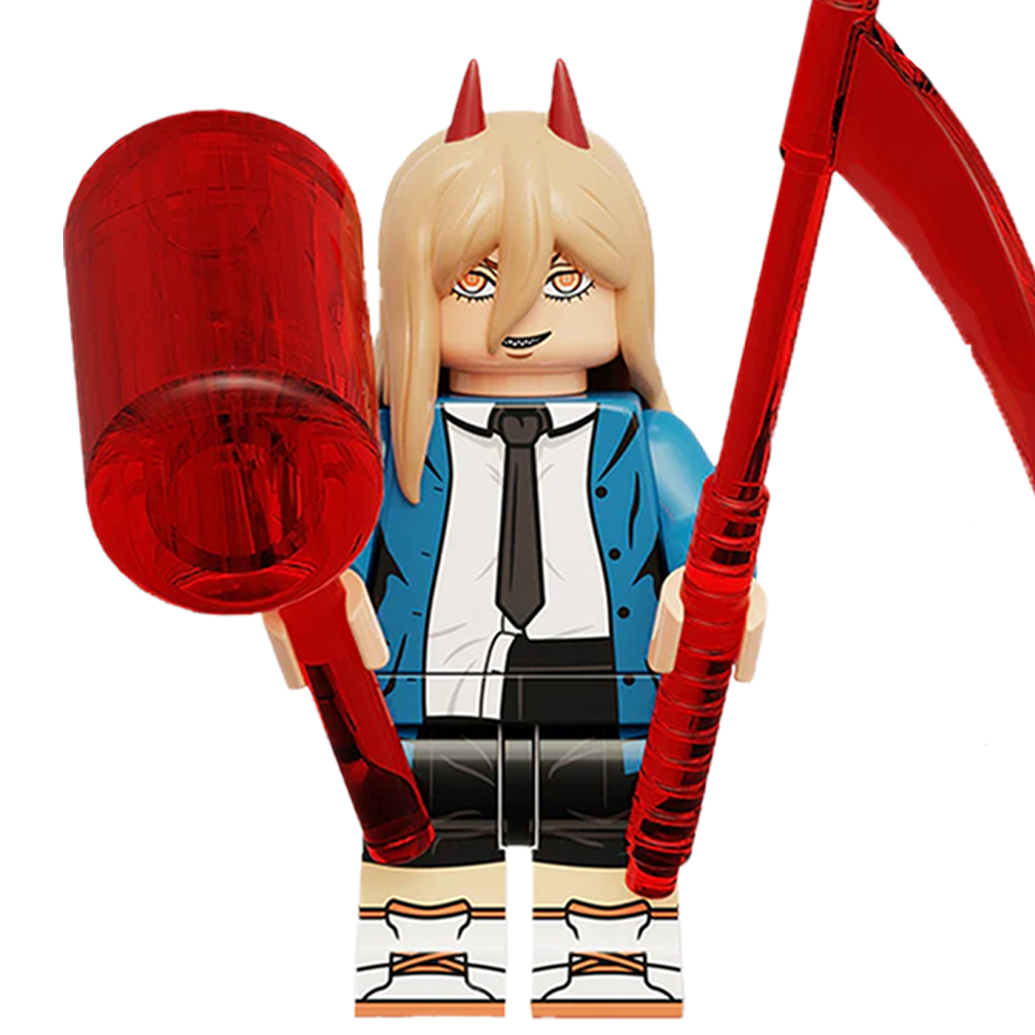 "POWER" Chainsaw Man Brick Figure