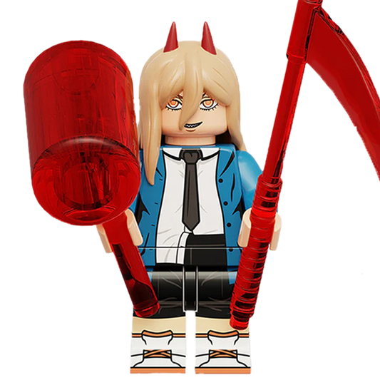 "POWER" Chainsaw Man Brick Figure