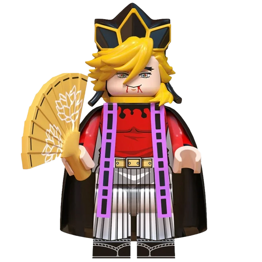 "UPPER RANK TWO DOMA" Demon Slayer Brick Figure