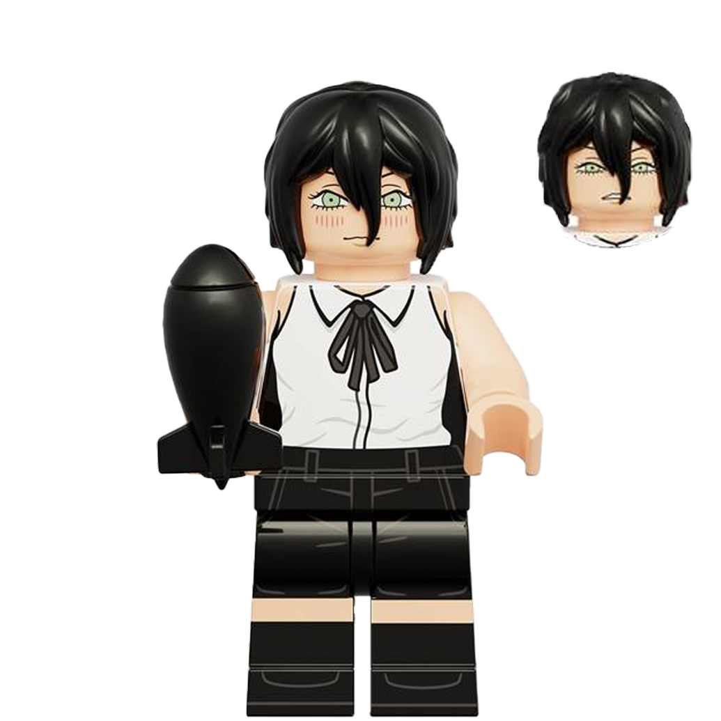 "REZE" Chainsaw Man Brick Figure