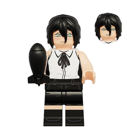 "REZE" Chainsaw Man Brick Figure