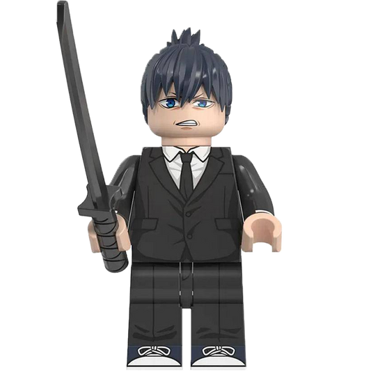 "AKI" Chainsaw Man Brick Figure