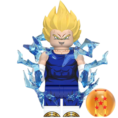 "VEGETA" Dragon Ball Z Brick Figure
