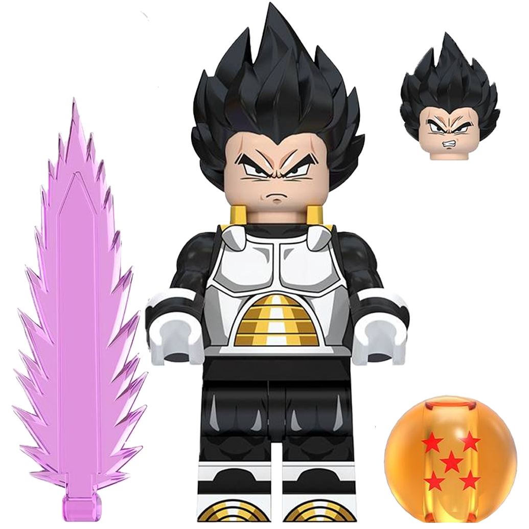 "VEGETA" Dragon Ball Z Brick Figure