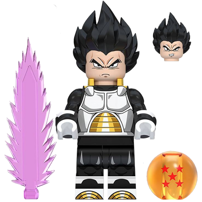 "VEGETA" Dragon Ball Z Brick Figure