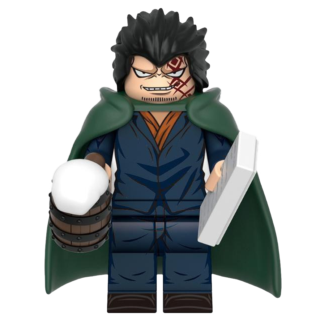 "MONKEY D. DRAGON" One Piece Brick Figure