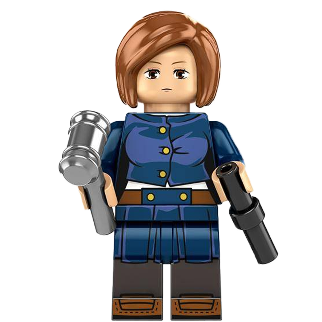 "NOBARA KUGISAKI" Jujutsu Kaisen Brick Figure