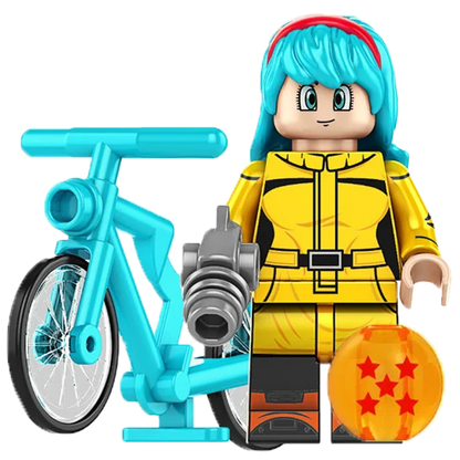 "BULMA" Dragon Ball Z Brick Figure
