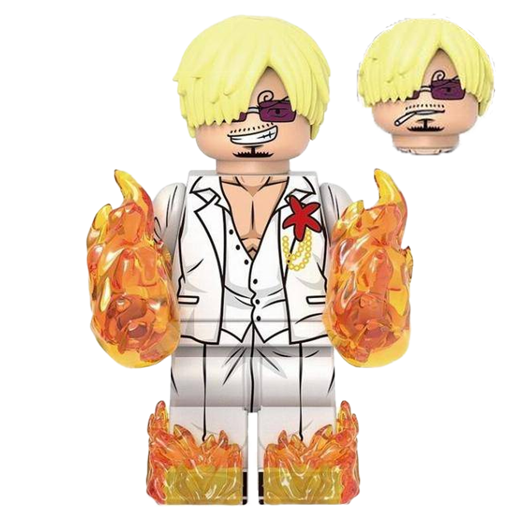 "SANJI" One Piece Brick Figure