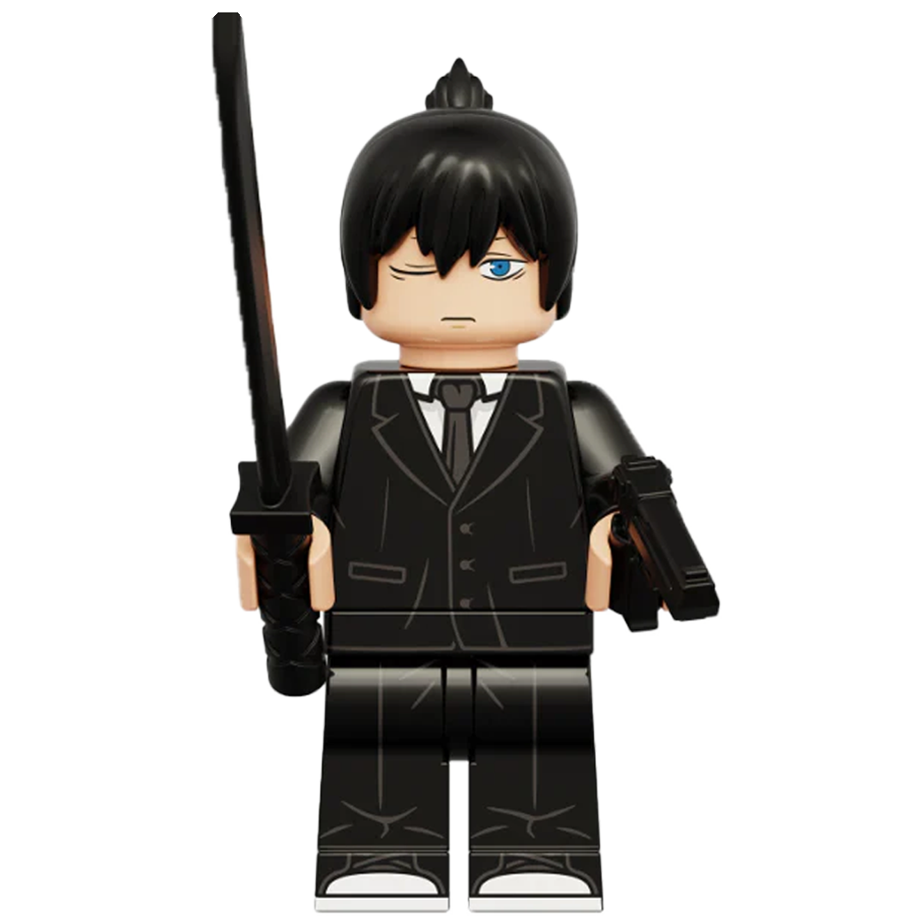 "AKI HAYAKAWA" Chainsaw Man Brick Figure