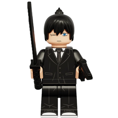 "AKI HAYAKAWA" Chainsaw Man Brick Figure