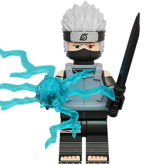 "KAKASHI HATAKE" Naruto Brick Figure