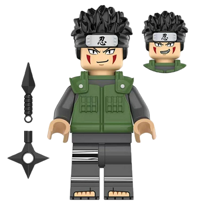 "KIBA" Naruto Brick Figure